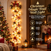 Magical Santa Christmas Train LED Wall Decor – Light Up Christmas Wall Decoration CH07 180646