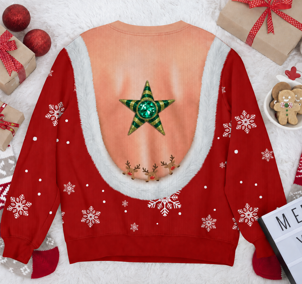 Personalized Funny Ugly Christmas Sweater Gift for Wife, Daughter, Bestie, Sister, Grandma & Mom LM32 670089