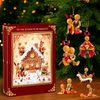 Gingerbread Naughty Adult Couple Christmas 2D Acrylic Advent Calendar Blind Box Personalized Gifts For Couple CH07 180700