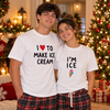 I'm Love To Make Ice Cream Funny Couple Bright Shirt Naughty Matching Couple Shirt CH07 180758