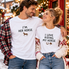 I'm Love Riding My Horse Funny Couple Bright Shirt Naughty Matching Couple Shirt CH07 180784