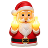 Naughty Santa Claus Christmas Lamp Funny Christmas Decor CH07 180516