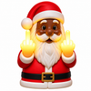 Naughty Santa Claus Christmas Lamp Funny Christmas Decor CH07 180516