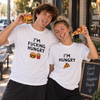 I'm F*cking Hungry Funny Couple Bright Shirt Naughty Matching Couple Shirt CH07 180708