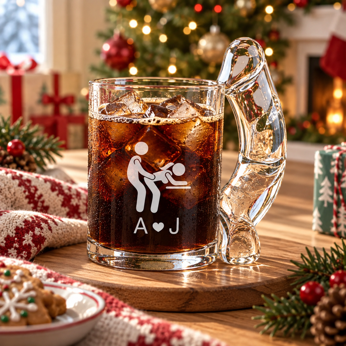 Funny Adult Naughty Glass Mug CH07 180550