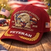 Patriotic Veteran 250th Anniversary USA Cap 1776–2026 Embroidered Cap HO82 902098