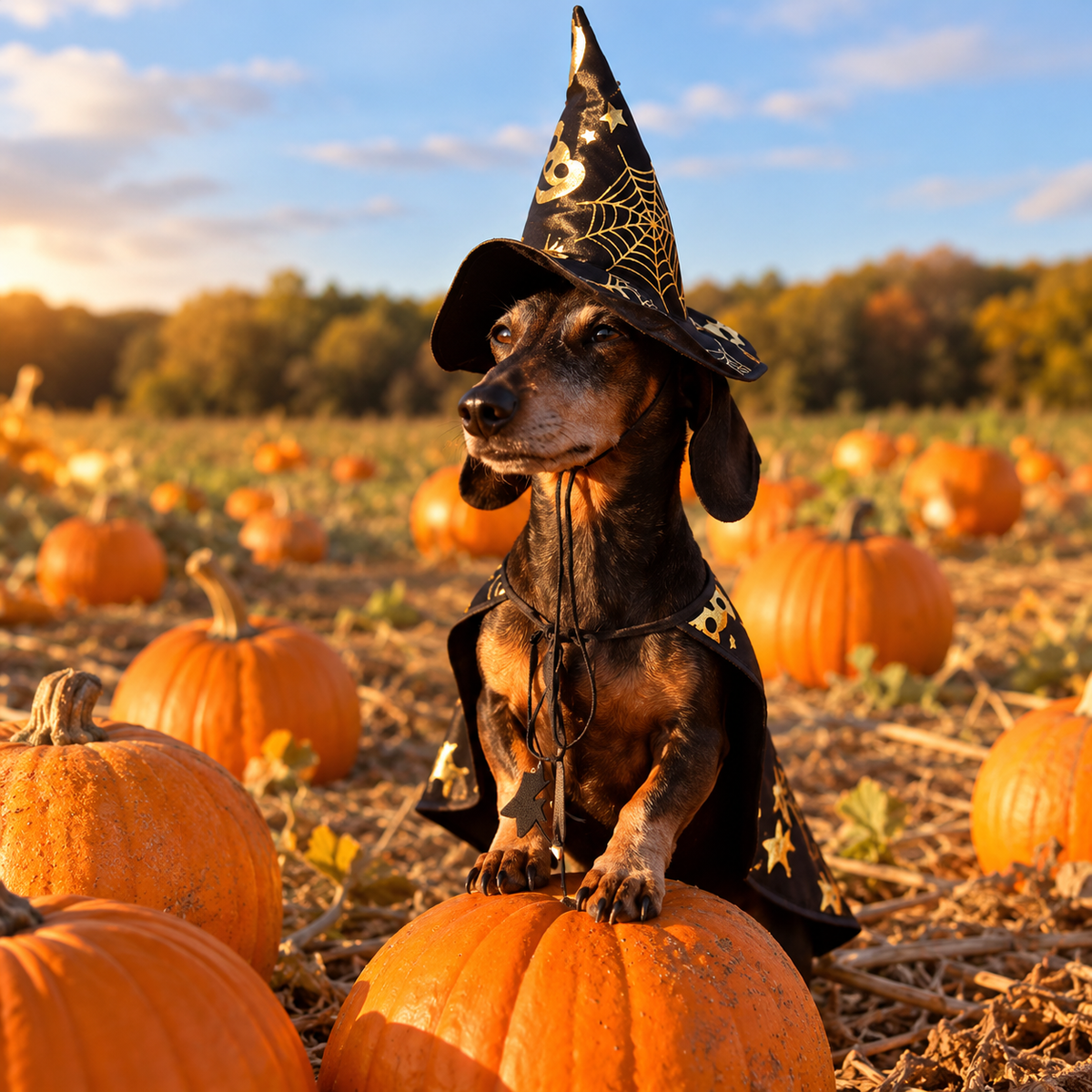 Funny Halloween Dog Costume, Devil Ghost Witch Pumpkin Bat Costume for Dogs HO82 903984