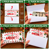 Personalized North Pole Mail Christmas Money Envelope – Custom Name Cash Gift for Kids CH07 180930