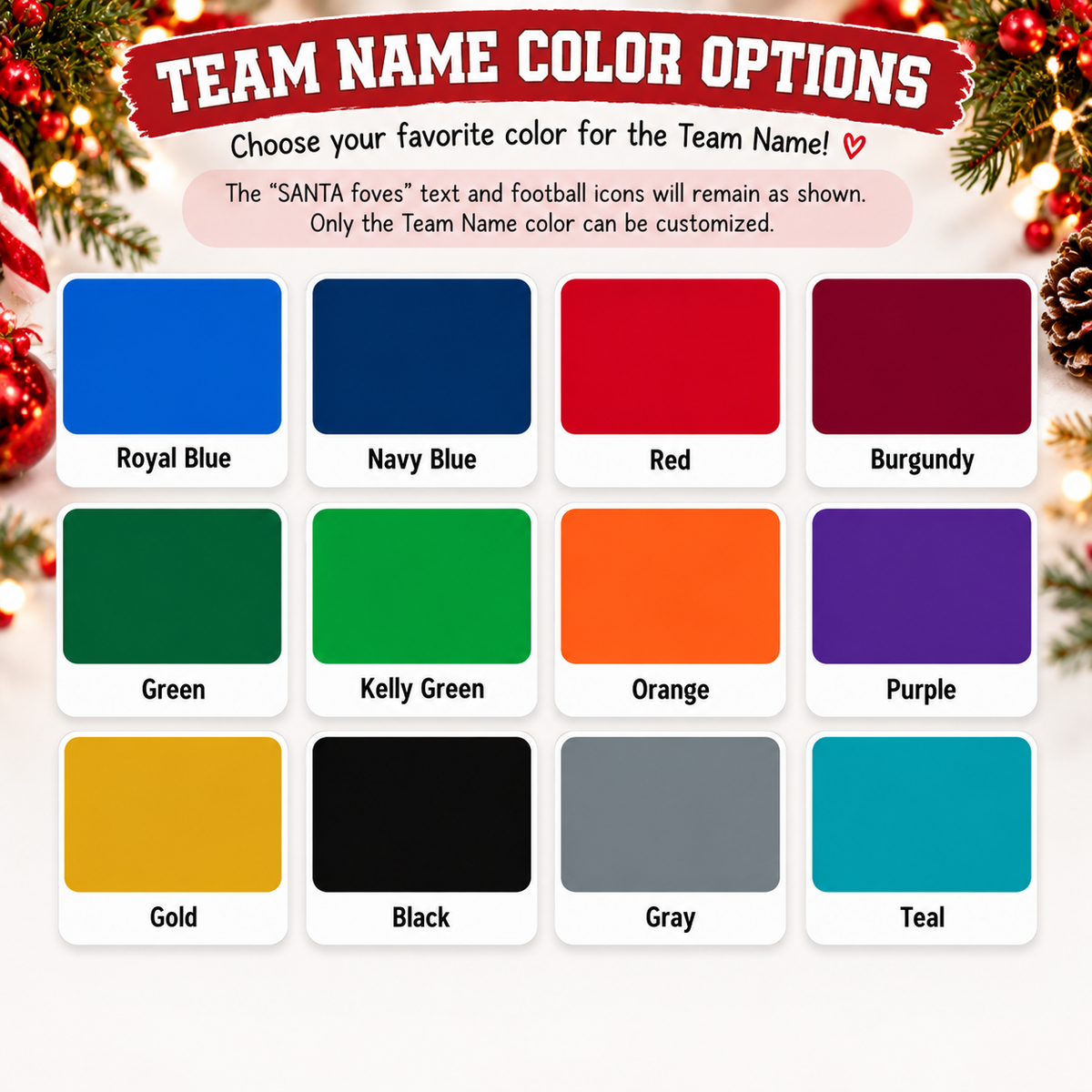 Elf Football Acrylic Prop, Christmas Elf Accessory CH07 180906