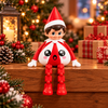 Christmas Elf Costume 3D Printed Figure, Butter & Dumpling Squishy Elf Decor HO82 904046