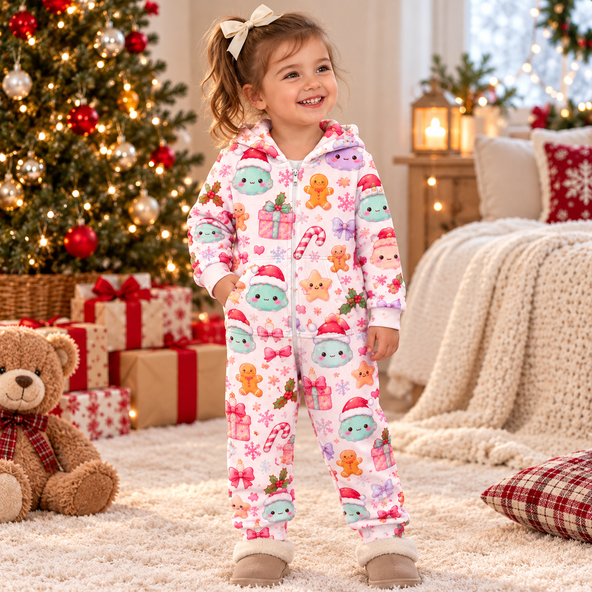 Dumpling Onesie Pajamas, Christmas Gift For Kids TH10 171627