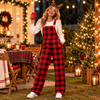 Personalized Christmas Caro Background Overall Jumpsuit - Best Christmas Gift For Your Loved One HO82 903878