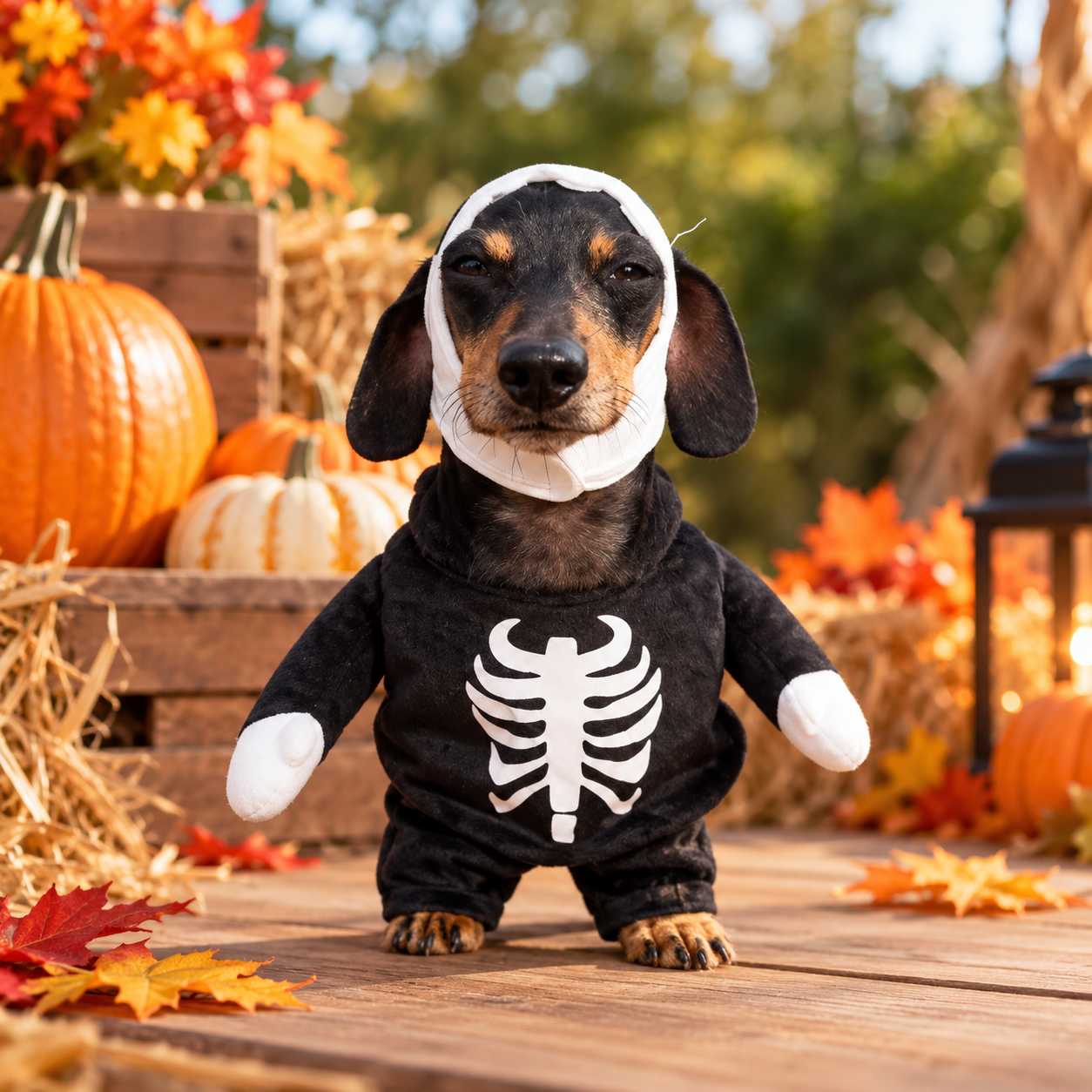 Funny Halloween Dog Costume, Devil Ghost Witch Pumpkin Bat Costume for Dogs HO82 903984