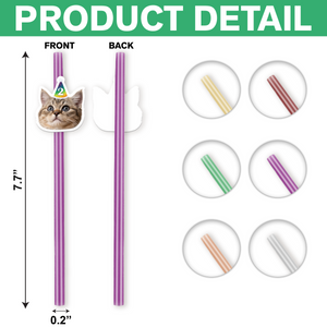 Custom Photo Pet Straw TH10 892747