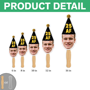 Custom Face Photo Fans Personalised Birthday Gift Party Decor HO82 893880