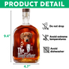 Custom Photo The Dogfather Gentlemen Whiskey Bottle Dog Lovers Gift HO82 894052
