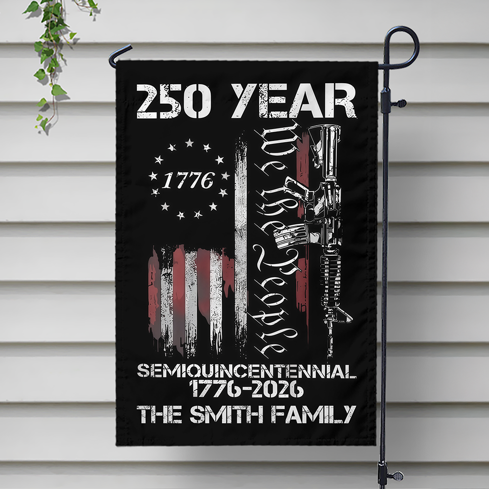 250 Years America Semiquincentennial Personalized Garden Flag HA75 898880
