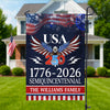250 Years America Semiquincentennial Garden Flag CH07 896818