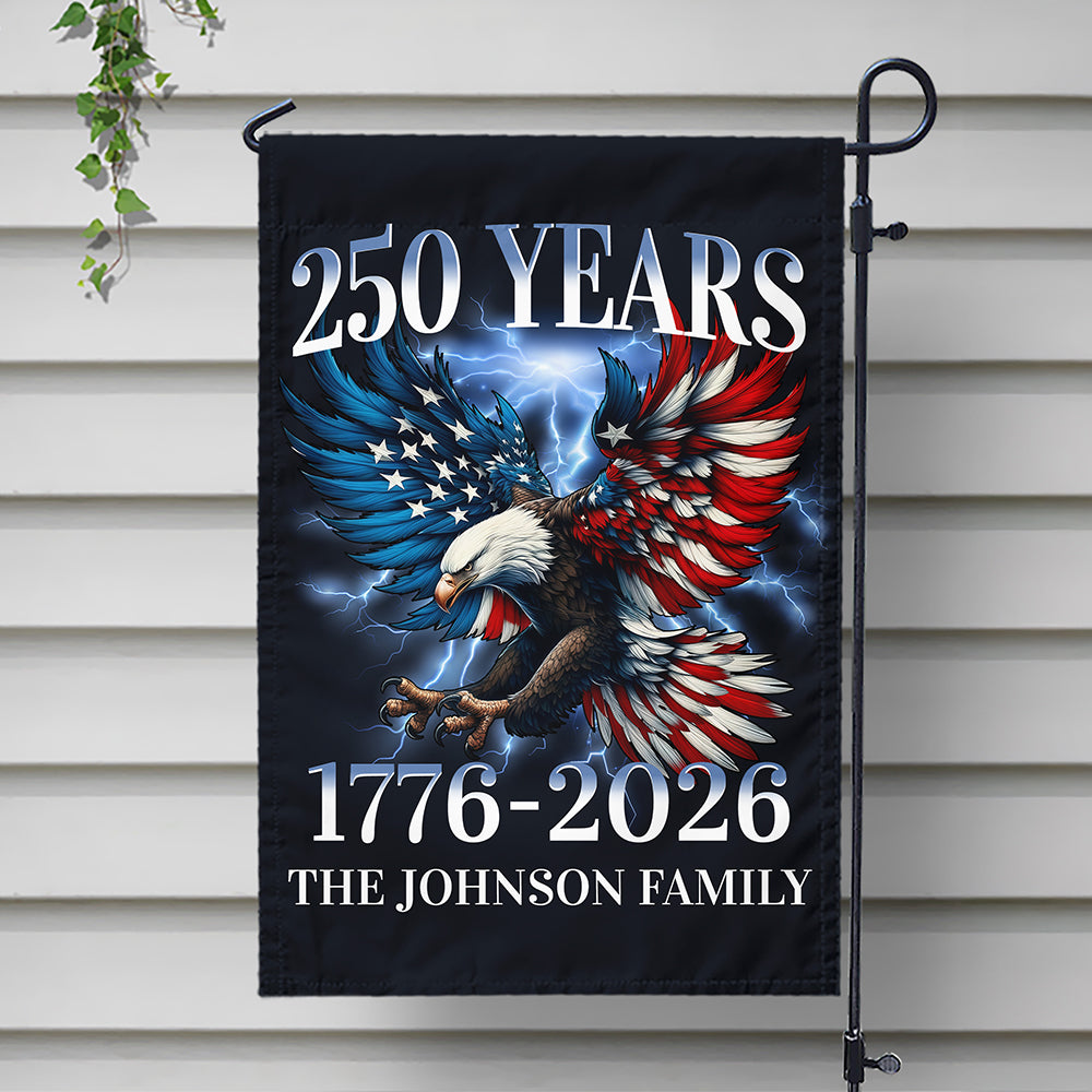 250th Anniversary Eagle Patriotic American Garden Flag CH07 899588