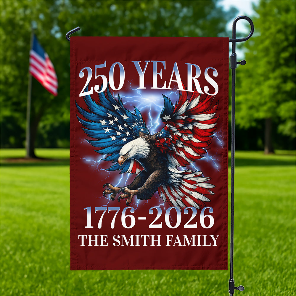 250th Anniversary Eagle Patriotic American Garden Flag CH07 899588