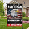 Custom Family Name America 250th Anniversary We The People Eagle Garden Flag CH07 896880