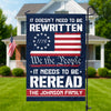 Custom Name 250 Years of American Flag We The People Patriotic Garden Flag Gift for Family HO82 894794
