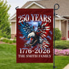 250th Anniversary Eagle Patriotic American Garden Flag CH07 899588