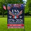 250 Years America Semiquincentennial Garden Flag CH07 896818