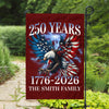 250th Anniversary Eagle Patriotic American Garden Flag CH07 899588