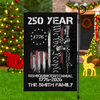250 Years America Semiquincentennial Personalized Garden Flag HA75 898880