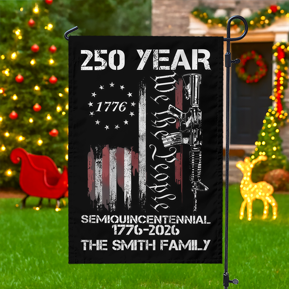250 Years America Semiquincentennial Personalized Garden Flag HA75 898880