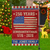Celebrate 250th Anniversary United States Semiquincentennial Garden Flag Gift for Family HO82 894770