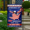 Custom Family Name American 250Th Anniversary Eagle Flag Garden Flag TH10 898697