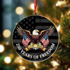 250 Years of Freedom Acrylic Ornament 250th Anniversary USA 1776-2026 Ornament CH07 899210
