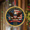 USA 250th Anniversary Eagle USA Flag Acrylic Ornaments Patriotic Gifts For Christmas CH07 899208