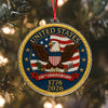 USA 250th Anniversary Eagle USA Flag Acrylic Ornaments Patriotic Gifts For Christmas CH07 899208