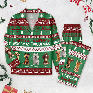 Personalized Merry Woofmas Pajamas Gift For Pet Lovers TH10 896487