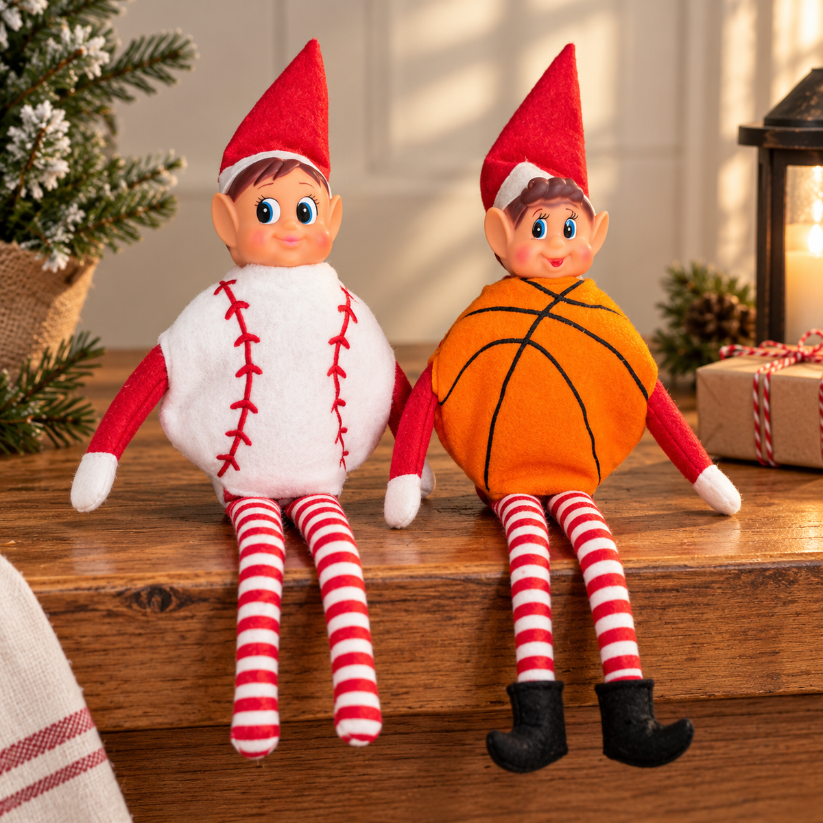 Elf Baseball & Colleyball Costume, Christmas Elf Accessory HO82 904074