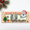 Customized Merry Christmas Cash Wood Money Holder Gift Box For Holiday CH07 180750