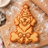 Custom Photo Dog Christmas Custom Shaped Cookie Stamp Gift For Dog Lover HA75 57008