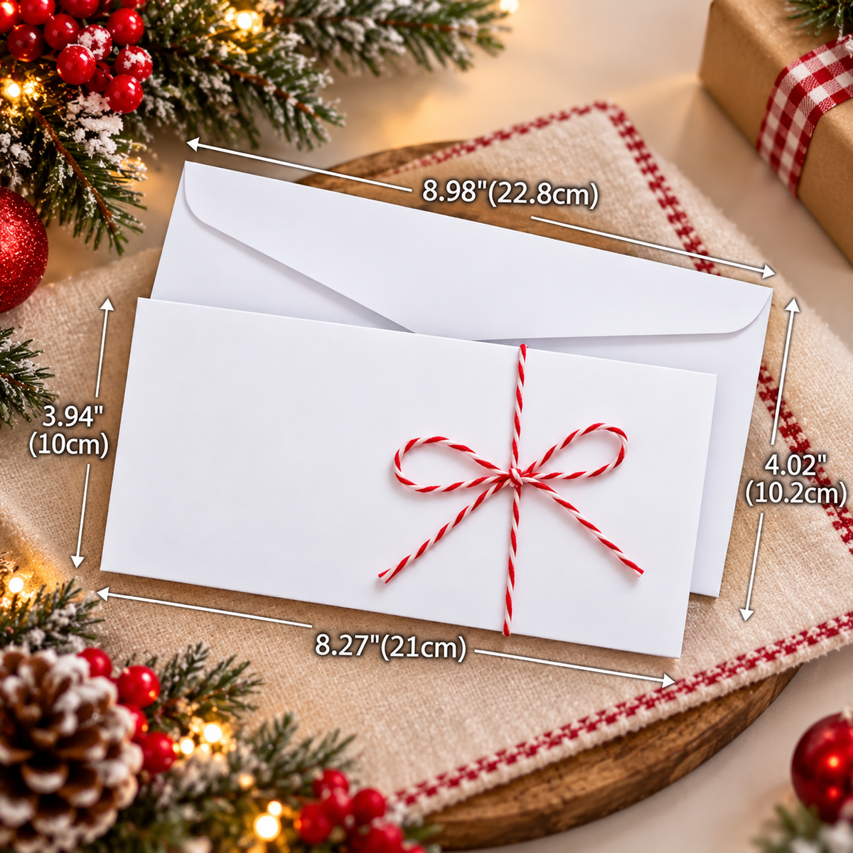 Personalized North Pole Mail Christmas Money Envelope – Custom Name Cash Gift for Kids CH07 180930