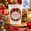 Custom Family Name Christmas Cups For Party CH07 180826