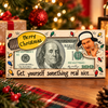 Funny Cousin Christmas Movie Wood Money Holder - Get Yourself Something Real Nice CH07 180790