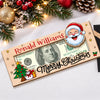 Customized Merry Christmas Cash Wood Money Holder Gift Box For Holiday CH07 180750