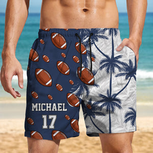 Personalized Name Tropical Summer Beach Short For Sport Lovers LM32 893681