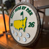 Personalized Best Dad By Par Golf Ball Plaque Father's Day Gift, Dad, Grandparent Golf Gift HA75 921344