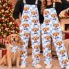 Custom Dog Cat Face Gingham Pattern Overall Jumpsuit For Dog Cat Lovers CH07 180812