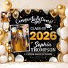 Custom Photo Congratulations Class of 2026 Backdrop Graduation Party Decor CH07 910826