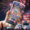 Custom Car Photo Celebrate 100 Years of Road Route 66 and America 250th Anniversary Fat Tumbler CH07 910516