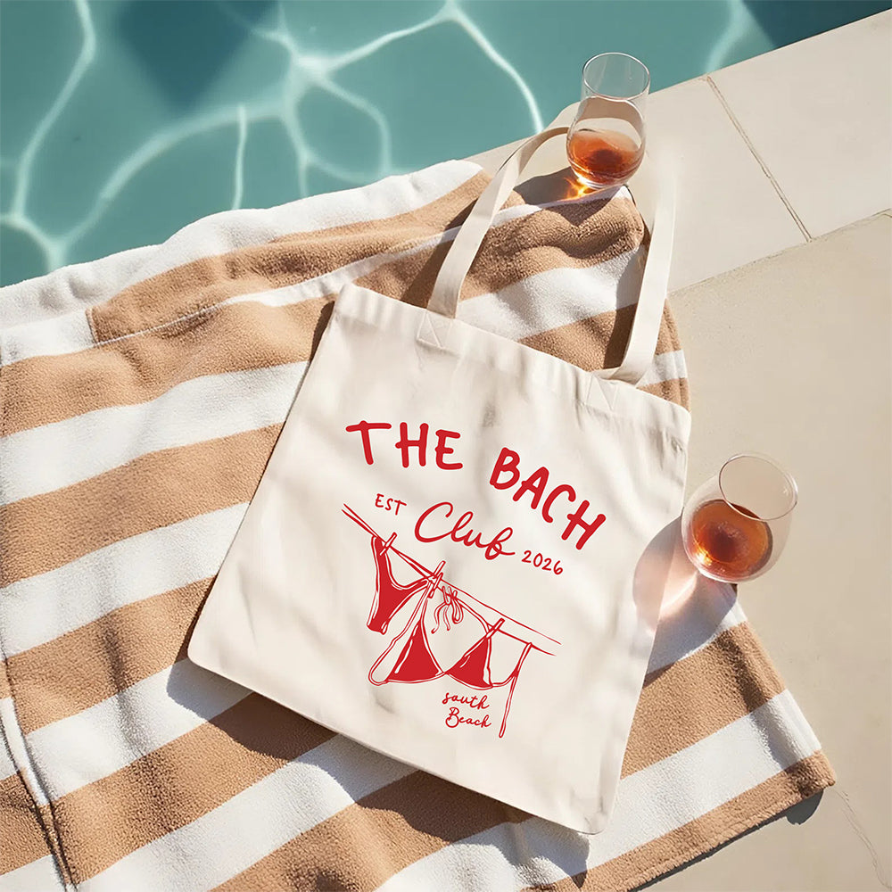 The Bach Club Custom Bachelorette Tote Bag CH07 911332